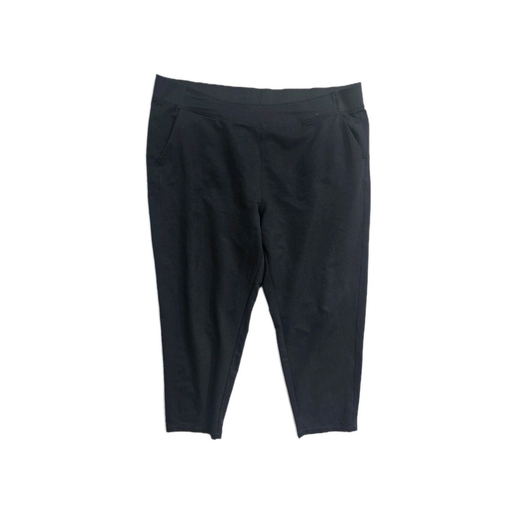 32 degrees cool Women's Pants Stretch Waist Black XXL